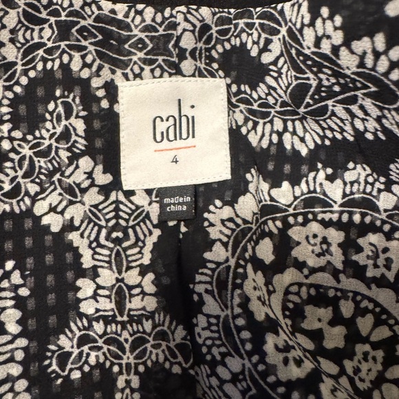 Black and White Polka Dot Blazer - Picture 9 of 11